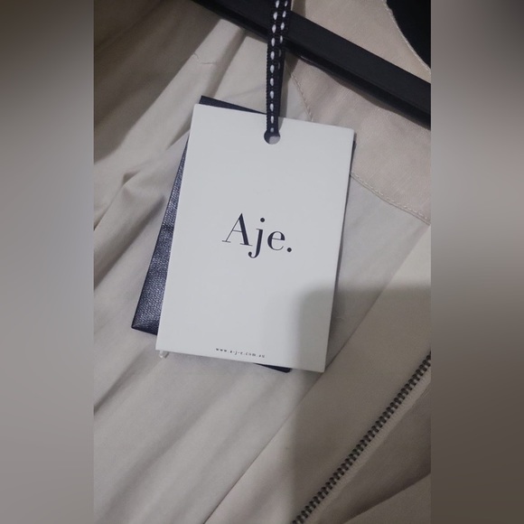 Aje Euphoria Cutout Dress - Stone - Picture 7 of 8